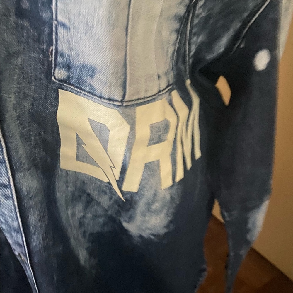 Dreamland Denim Patchwork jacket/Shirt - Picture 4 of 7
